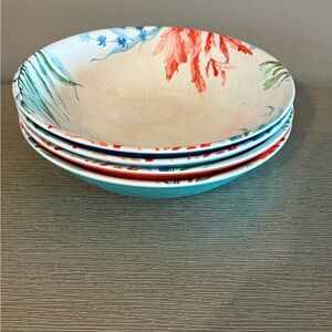 Food Network SeaLife Plates Set of 4